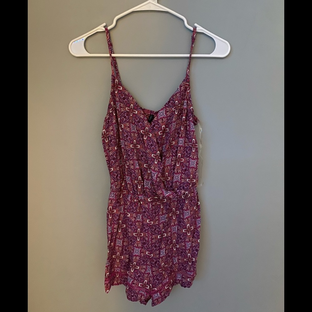 Patterned Romper